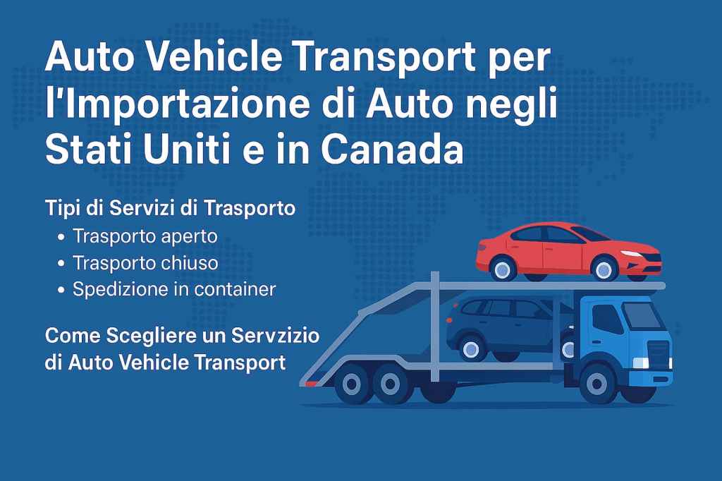 tipi di servizi di auto vehicle transport